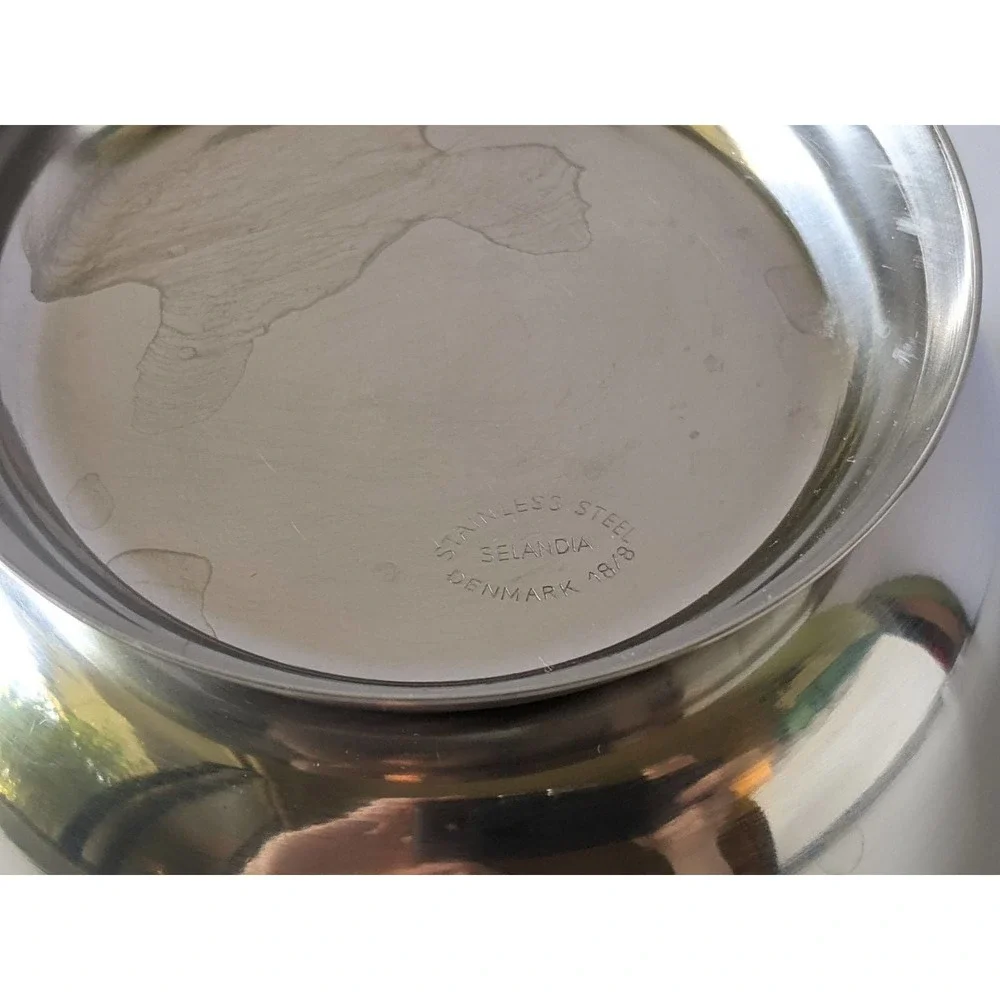 VTG Selandia‎ Denmark Stainless Bowl MCM Danish Mod
